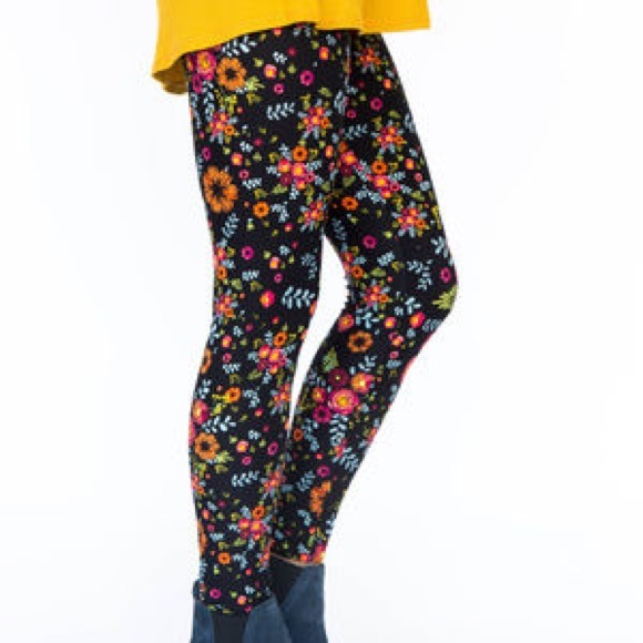 Agnes & Dora Pants - Wildwood Floral Legging Agnes & Dora Small/Medium